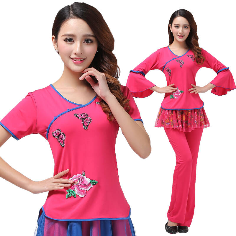 最新广场舞春夏套装，时尚舒适的舞蹈装备之选