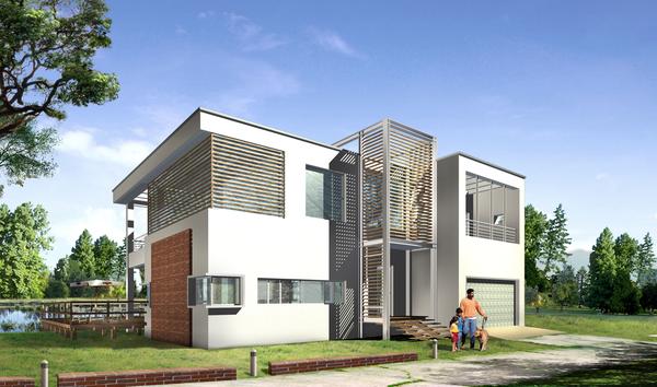 最新别墅设计样板，自然美景与梦幻之旅的融合探索