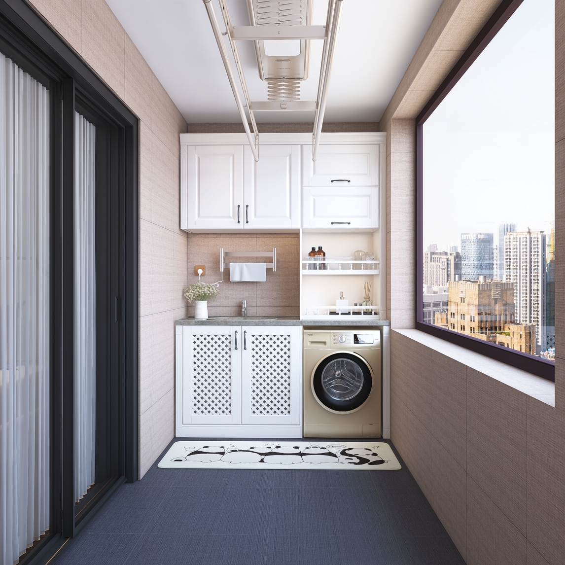 最新阳台设计效果图，展现变化、学习与自信的力量