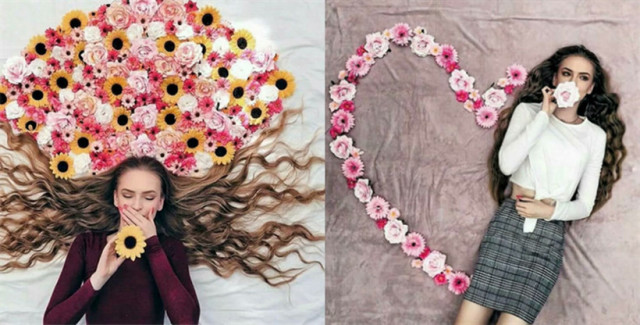 最新花瓣美女图片，科技与艺术的绝美交融