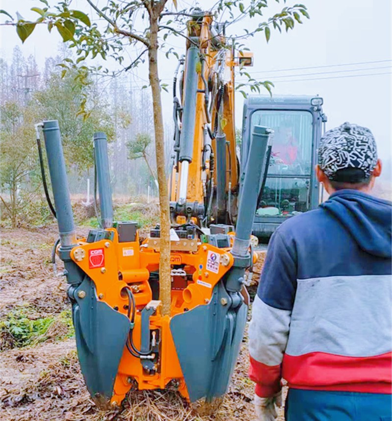 最新型挖树机，革新园林工程的得力助手