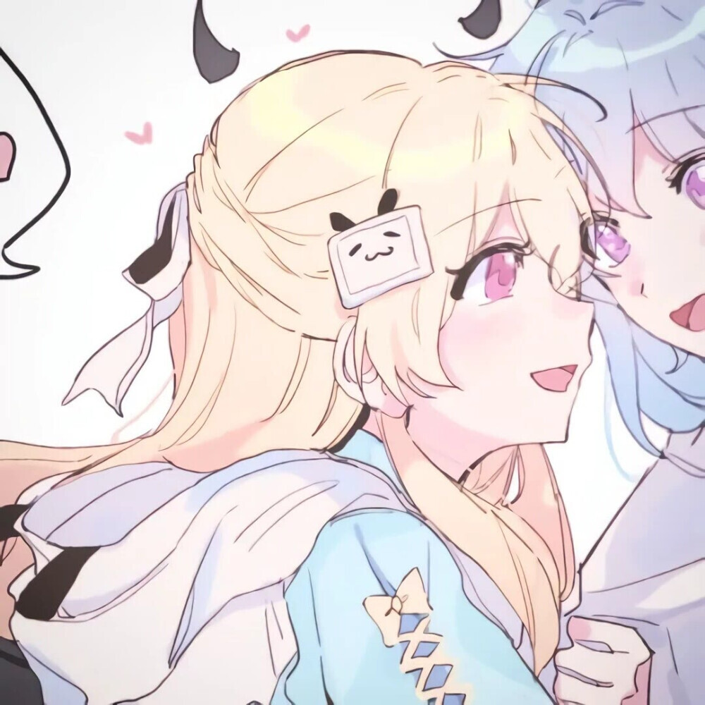 动漫中的闺蜜头像双人世界，深厚友情的探索