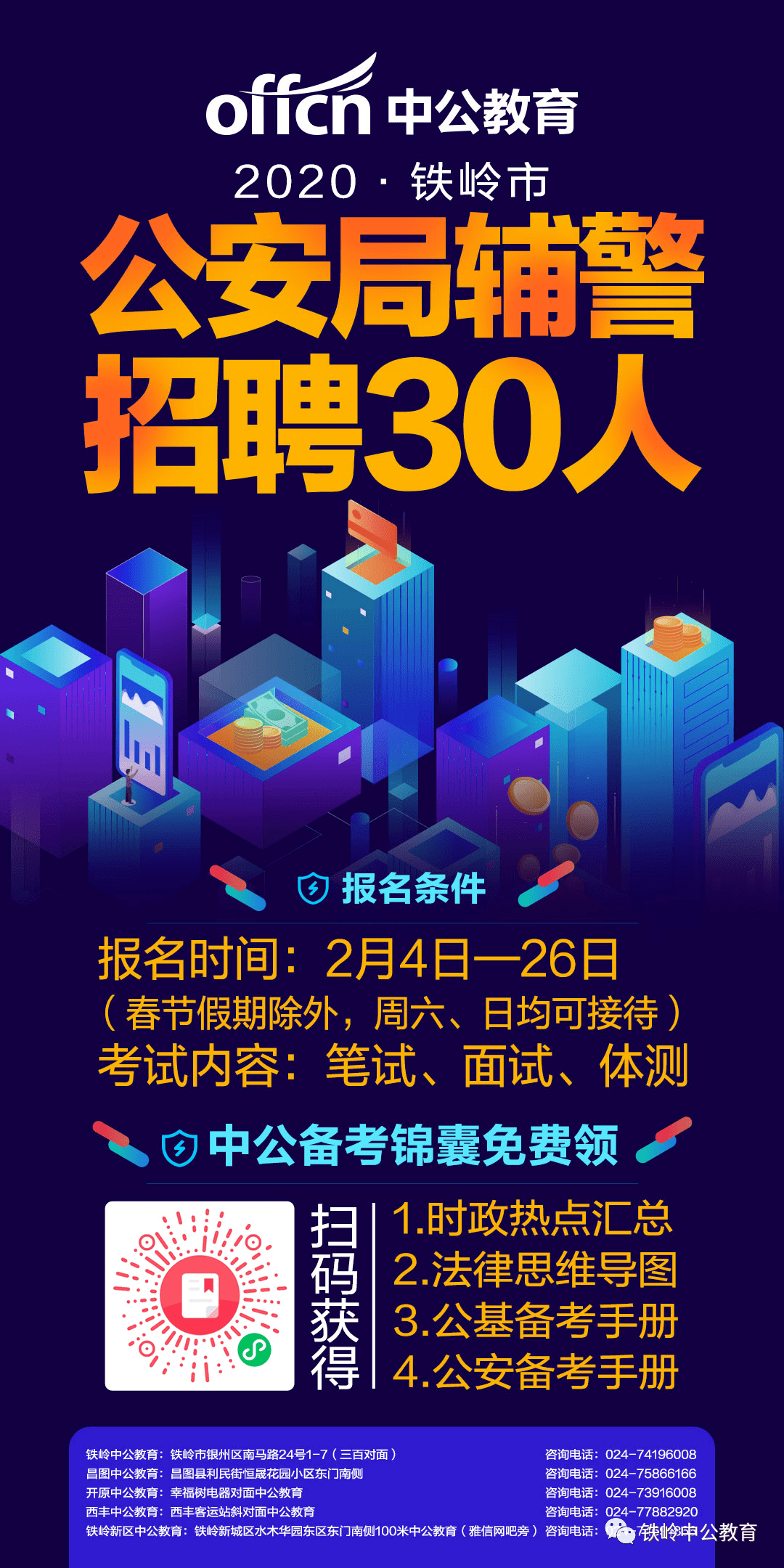 最新铁岭招聘信息汇总