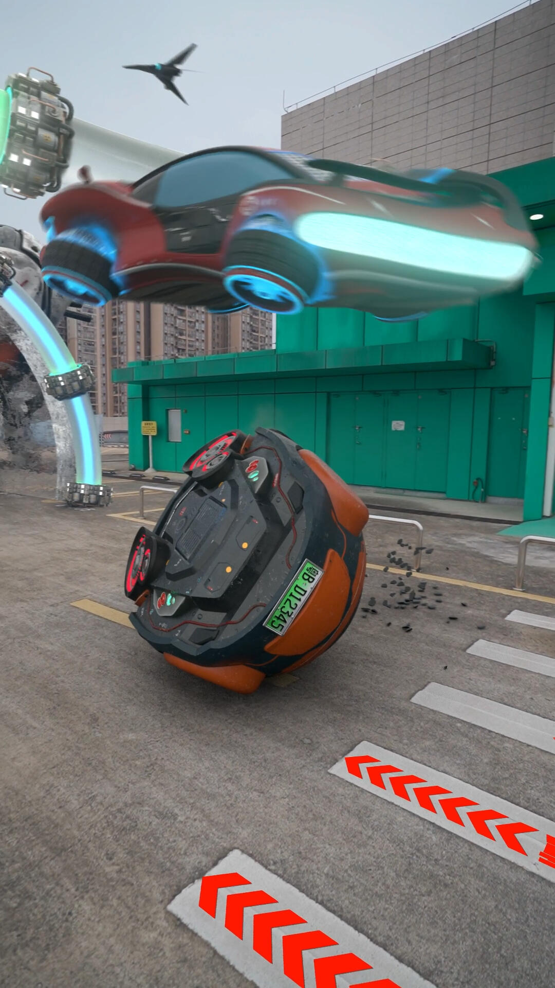 最新漂浮车,时代技术奇迹的展现