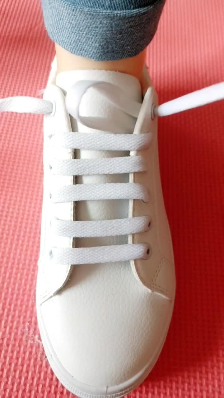 最新流行鞋带系法详解