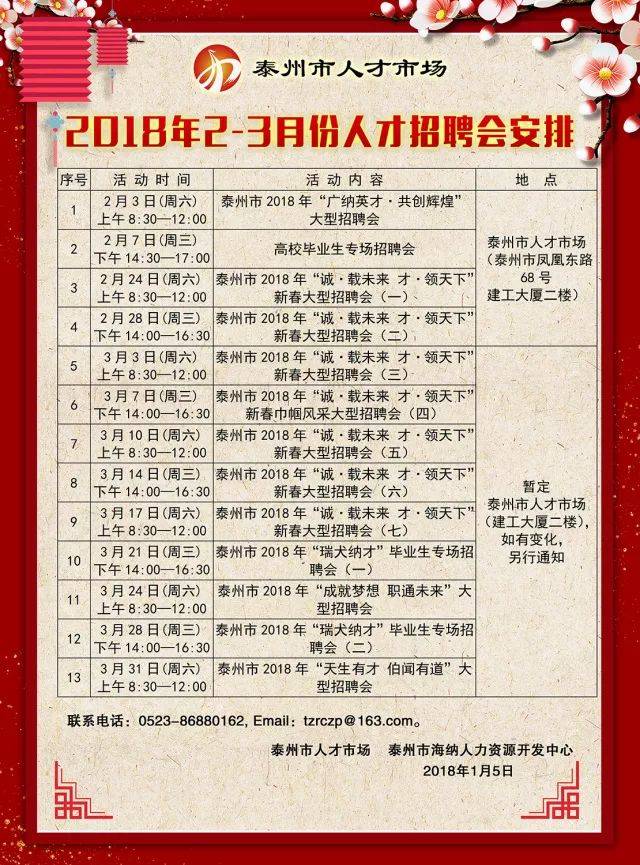 滁州人才网最新招聘