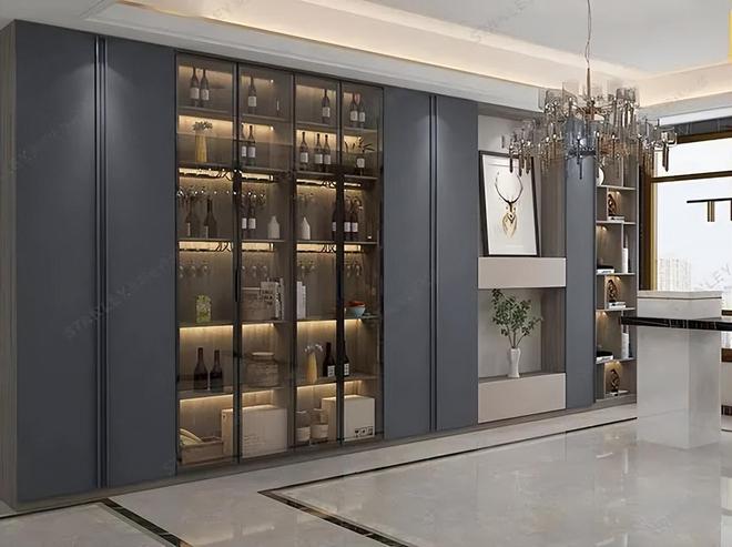 最新中式酒柜,小巷中的宝藏,品味独特的美酒珍藏地