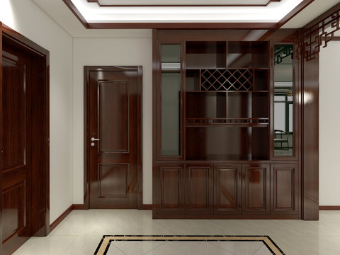 最新中式酒柜,小巷中的宝藏,品味独特的美酒珍藏地